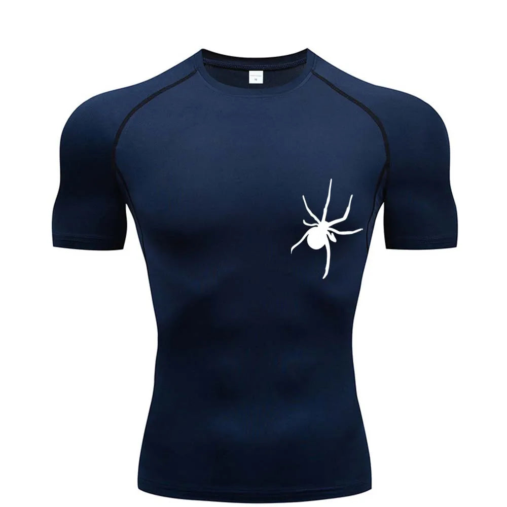 Spider compression t-shirt