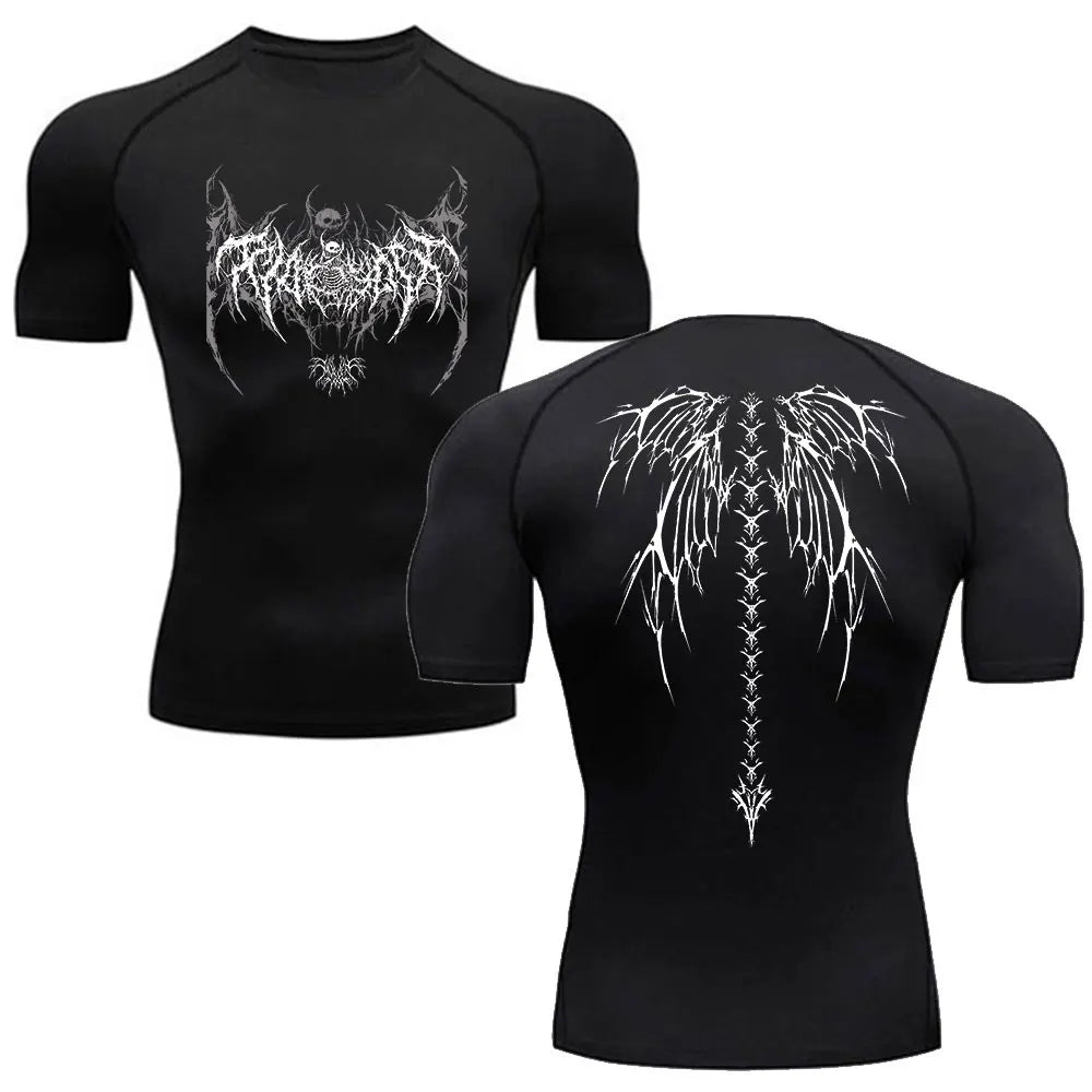 T-shirt de compression cauchemar éveillé