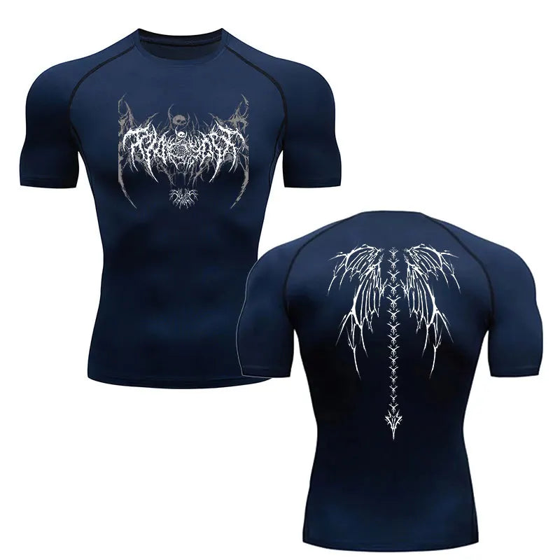 T-shirt de compression cauchemar éveillé