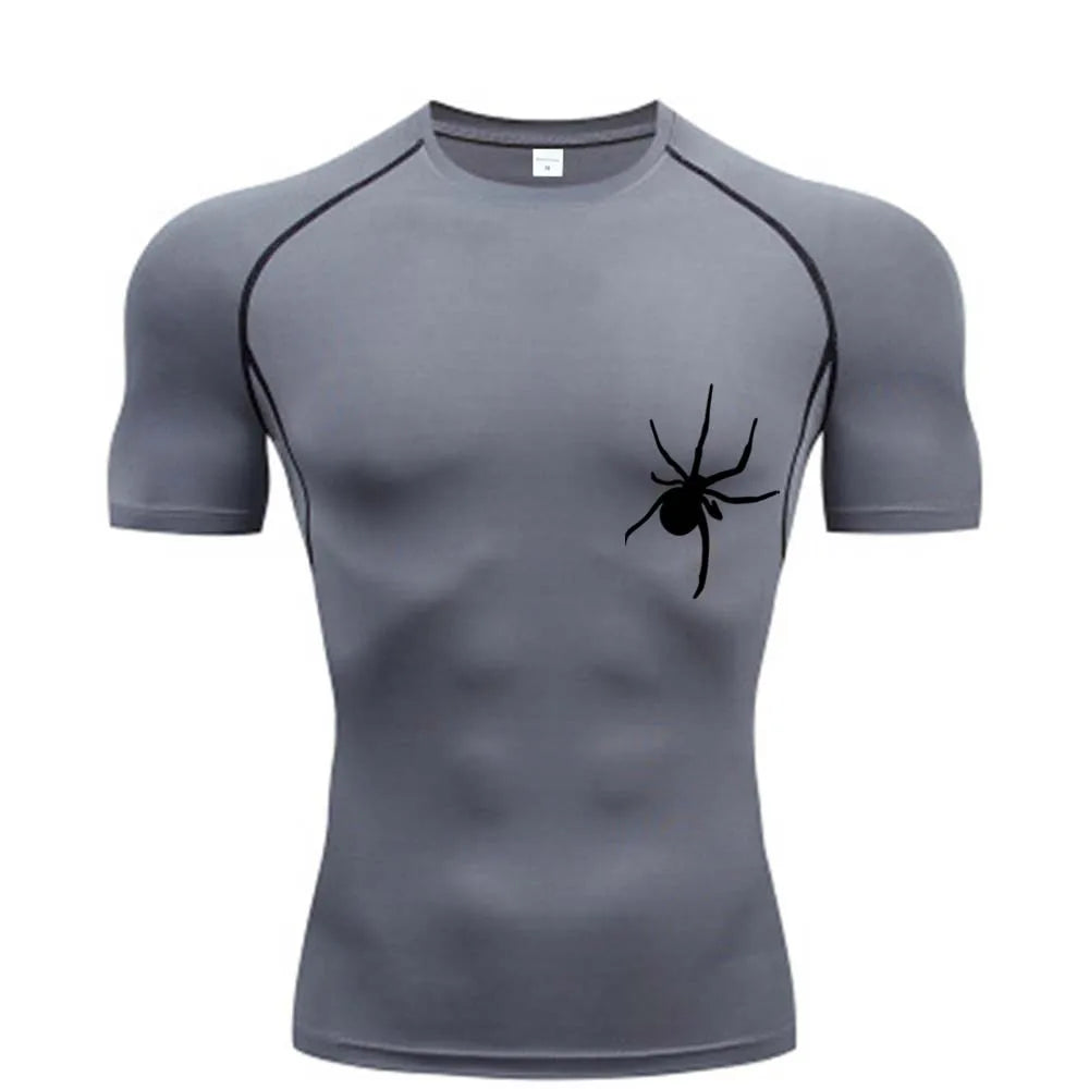 Spider compression t-shirt