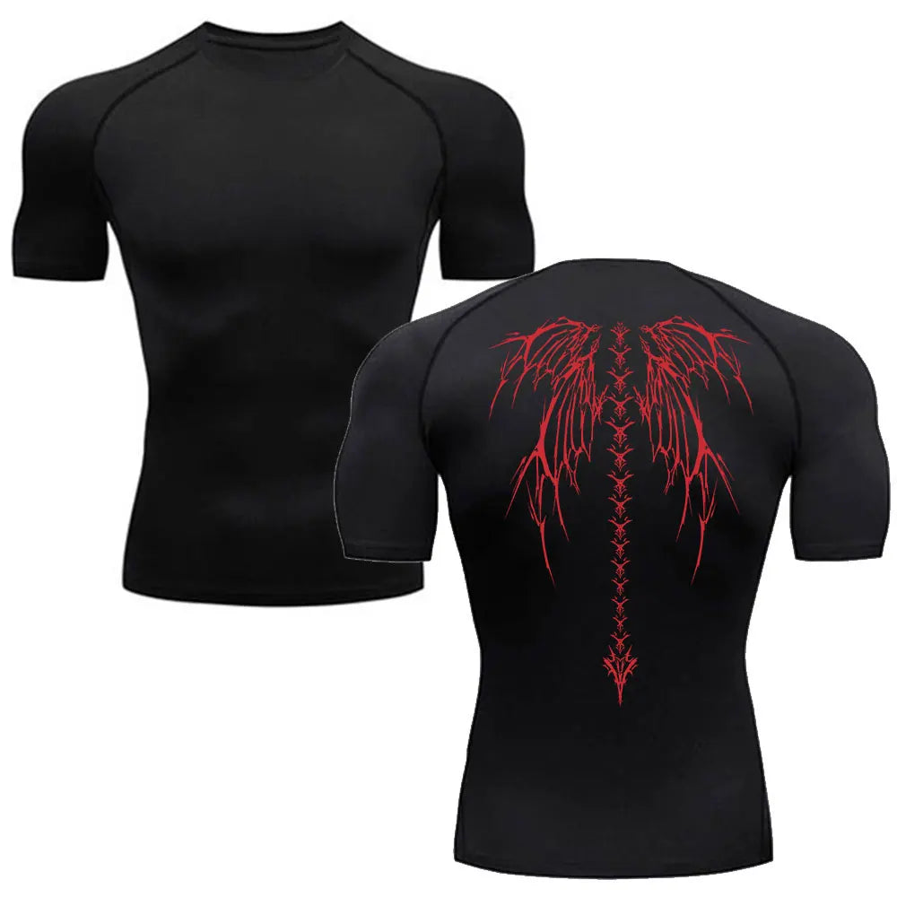 T-shirt de compression cauchemar éveillé
