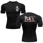 T-sirt de compression mange tes prot