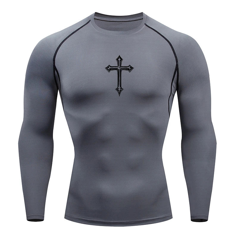 T-shirt de compression the God's Fear