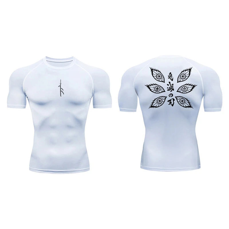 T-shirt de compression kunaï de combat