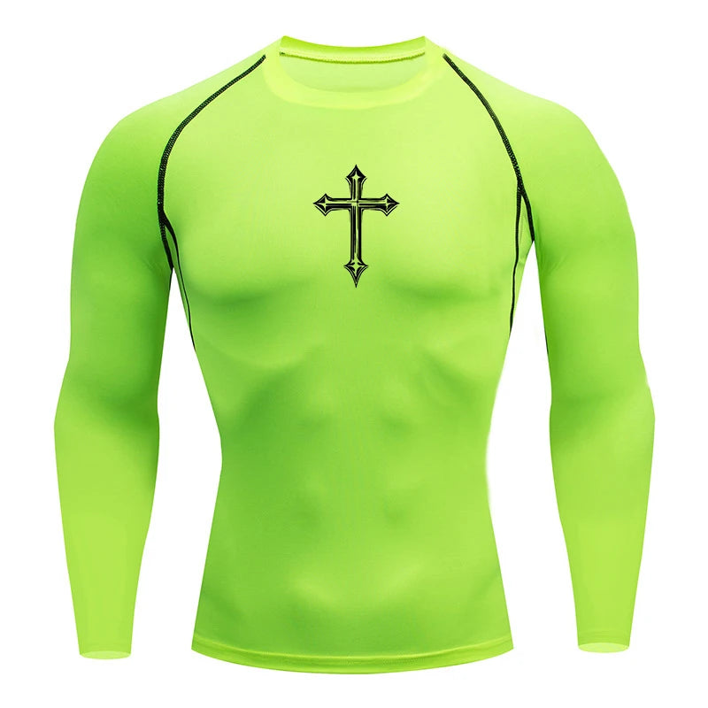 T-shirt de compression the God's Fear