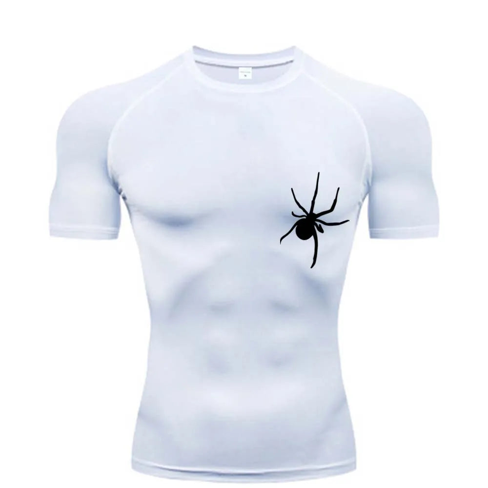 Spider compression t-shirt