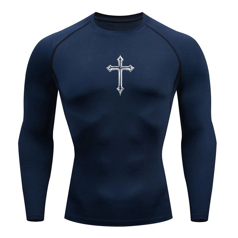 T-shirt de compression the God's Fear