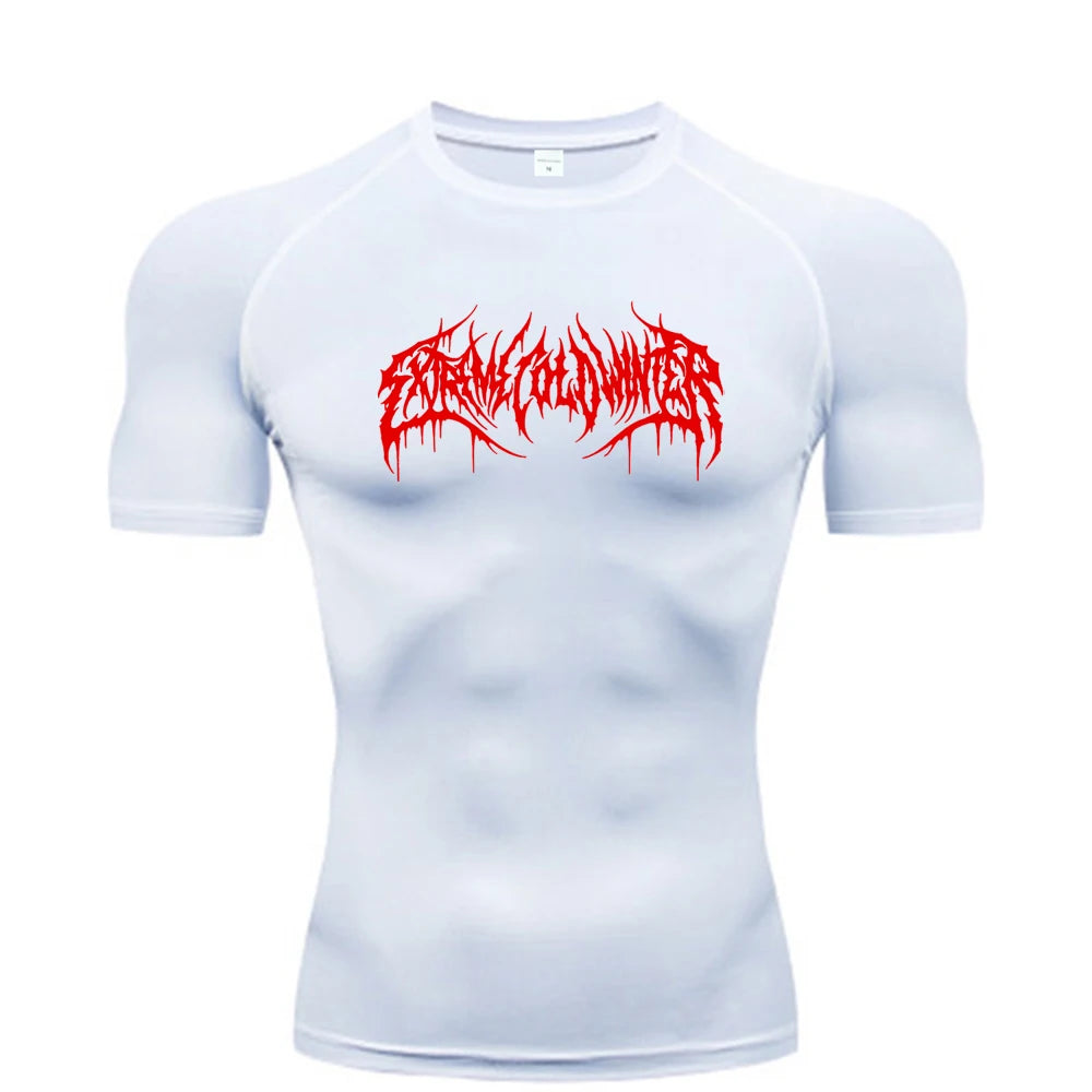 T-shirt de compression de l'obscuritée