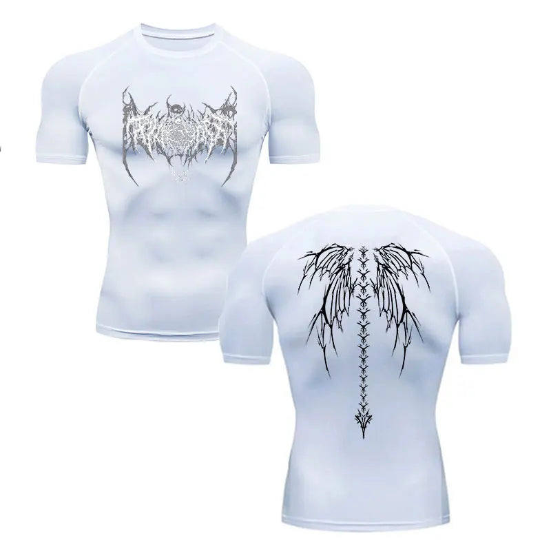 T-shirt de compression cauchemar éveillé