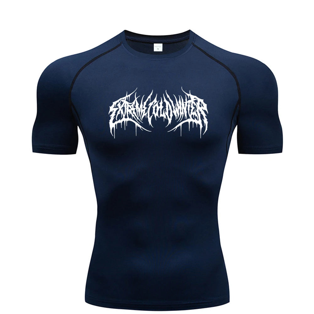 T-shirt de compression de l'obscuritée