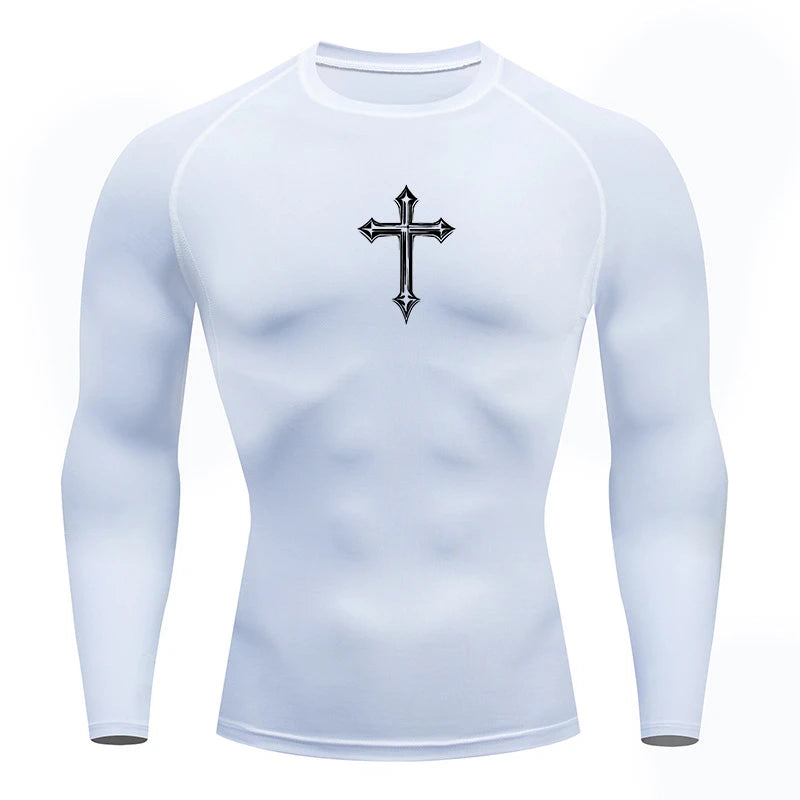 T-shirt de compression the God's Fear