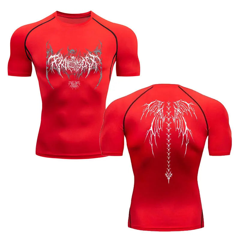 T-shirt de compression cauchemar éveillé