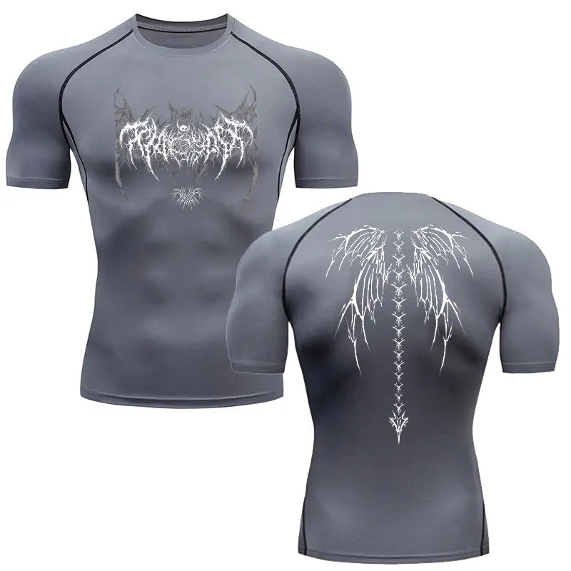 T-shirt de compression cauchemar éveillé