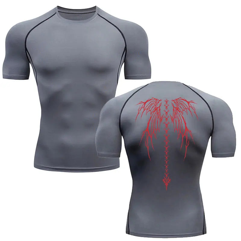 T-shirt de compression cauchemar éveillé