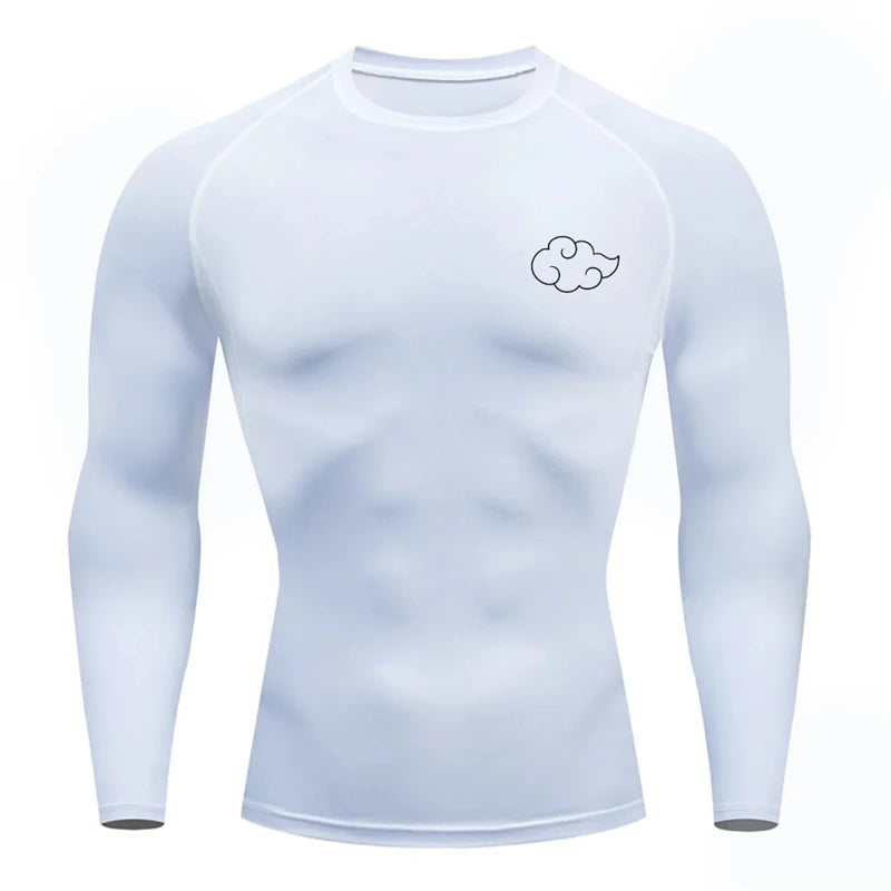 Cloud long sleeve compression shirt