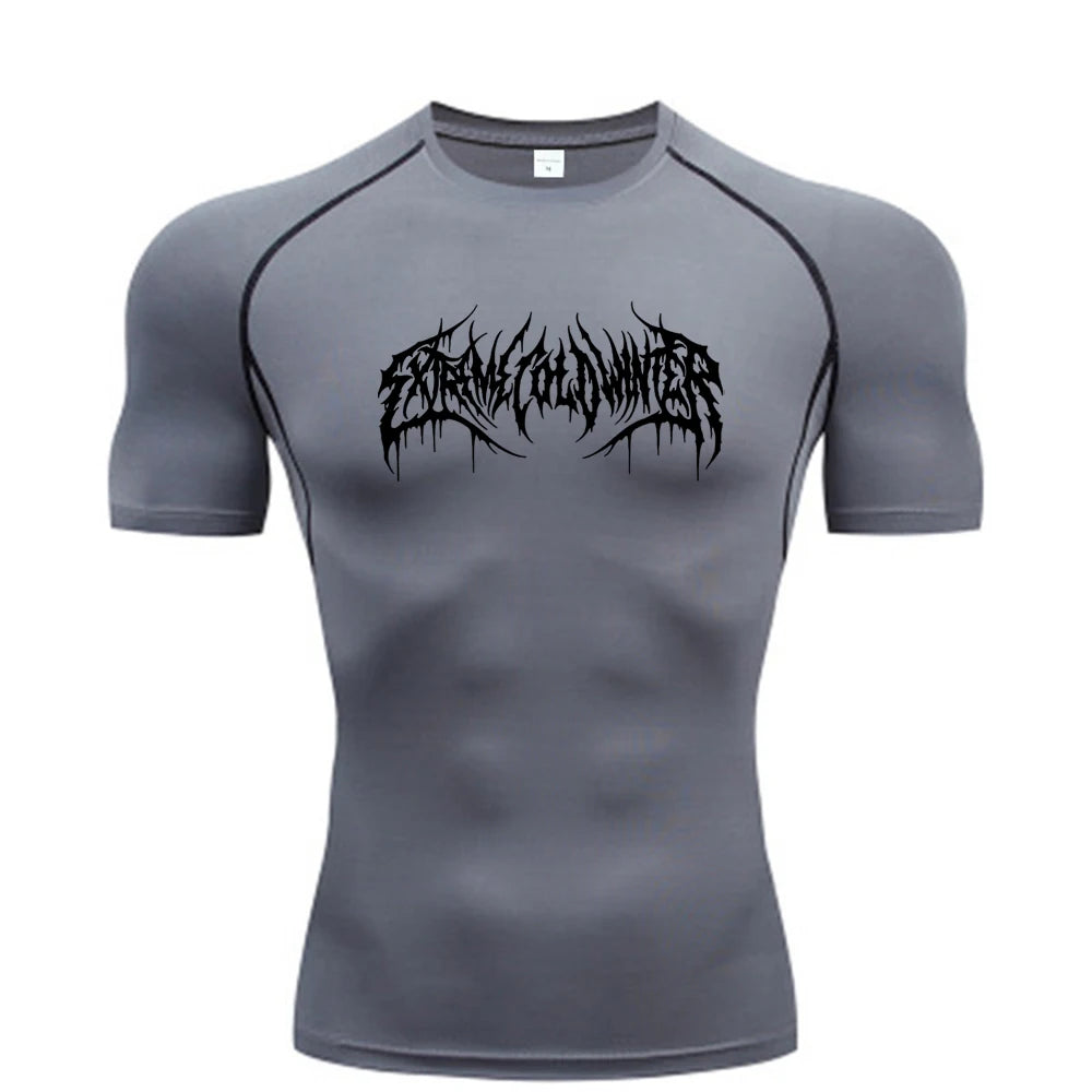 T-shirt de compression de l'obscuritée