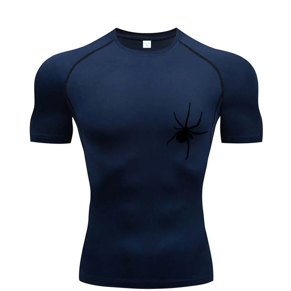 Spider compression t-shirt