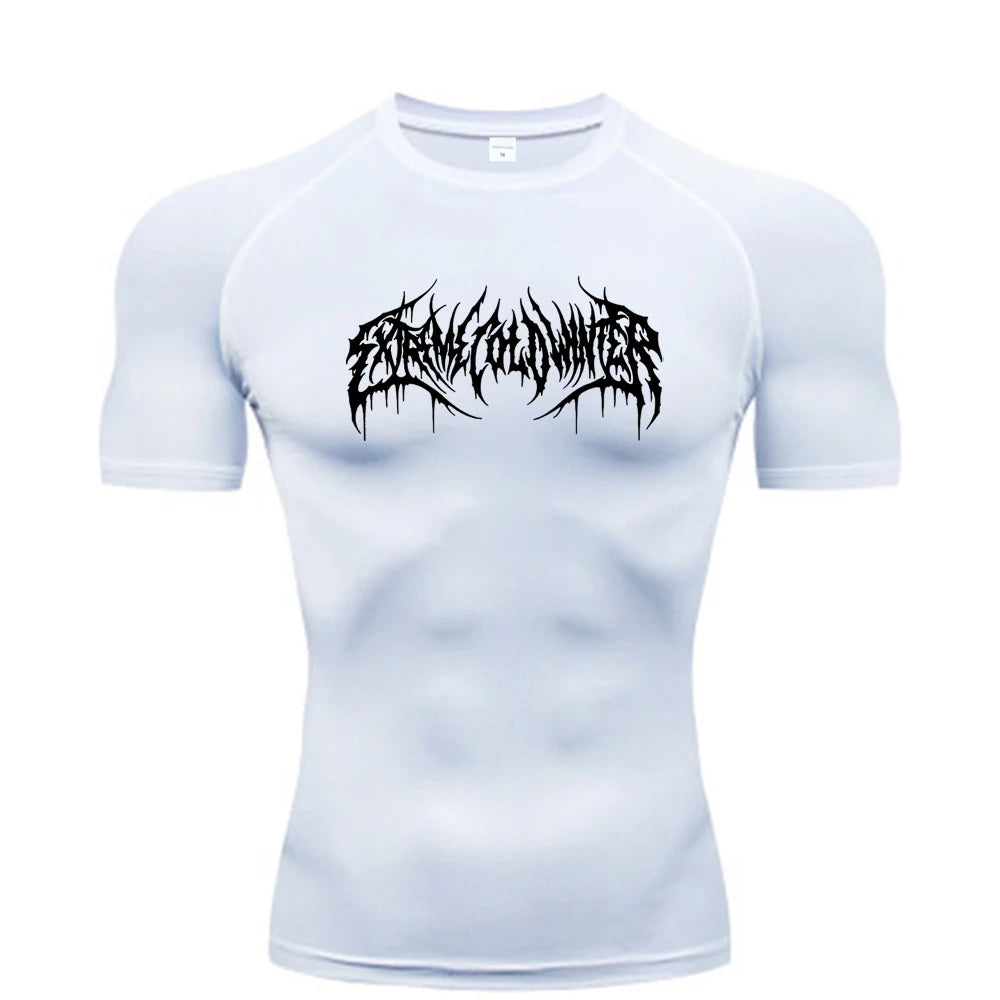 T-shirt de compression de l'obscuritée