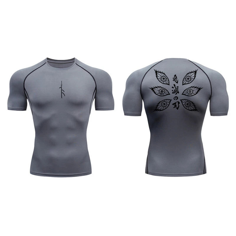 T-shirt de compression kunaï de combat