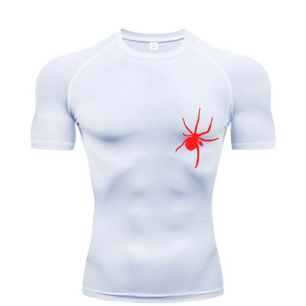 Spider compression t-shirt