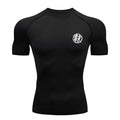Dragon sign compression T-shirt