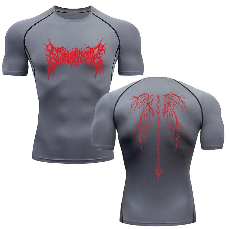 T-shirt de compression cauchemar éveillé