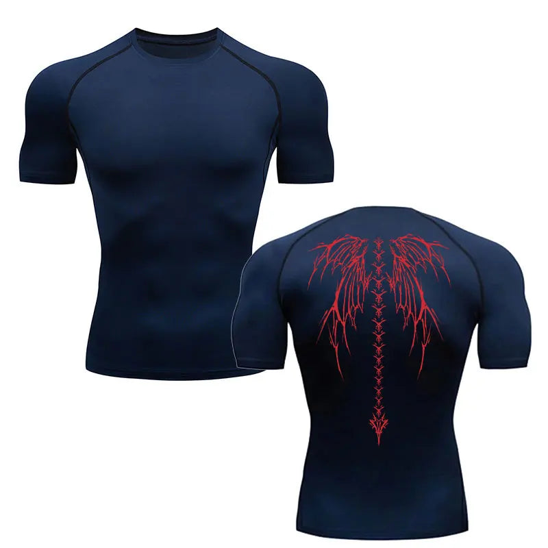 T-shirt de compression cauchemar éveillé