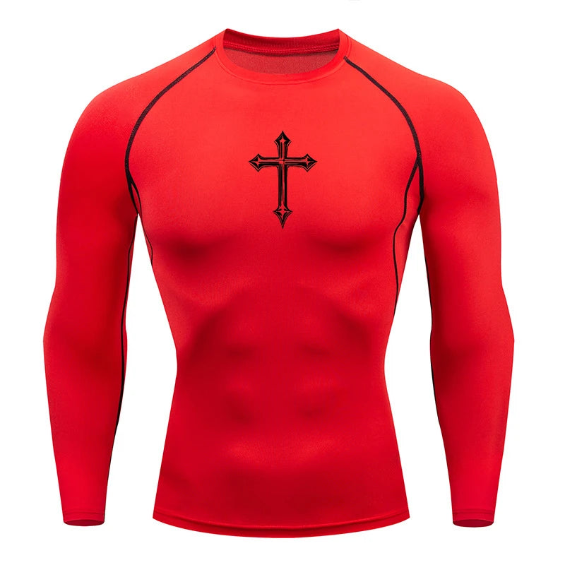 T-shirt de compression the God's Fear