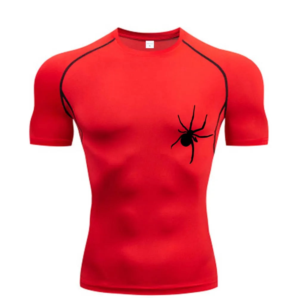 Spider compression t-shirt