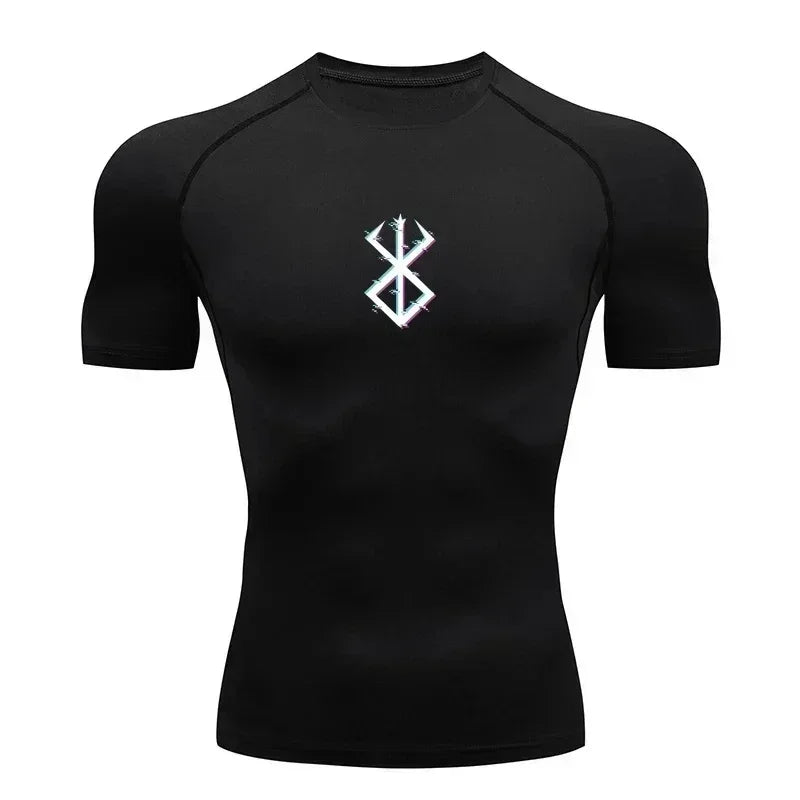Compression T-shirt the jewel of the obscure