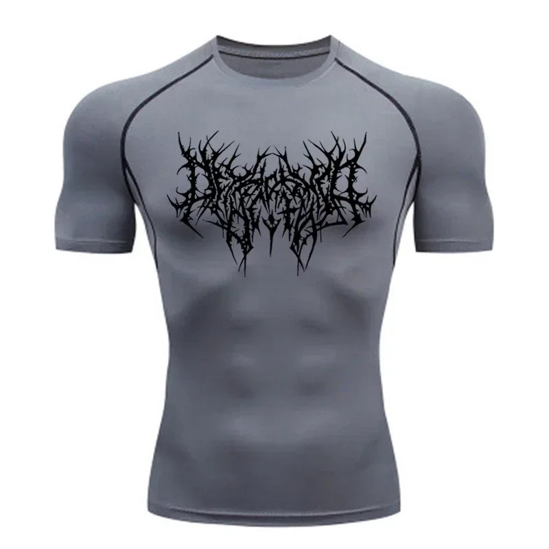 T-shirt de compression testosterone max