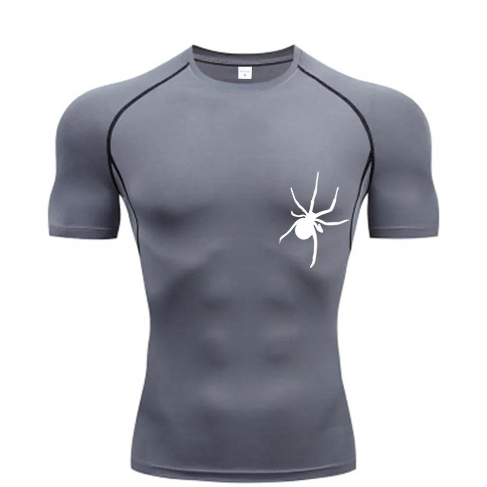 Spider compression t-shirt