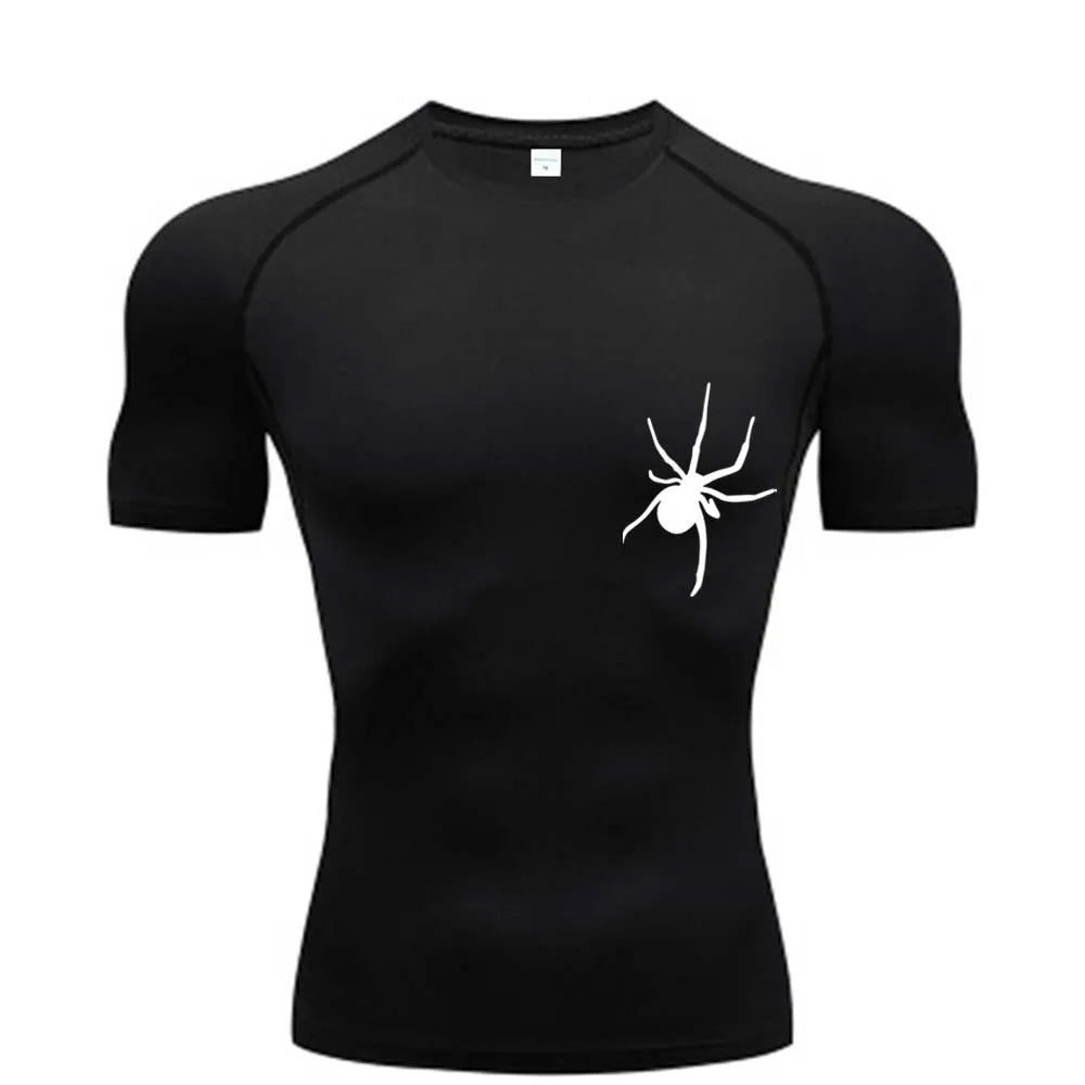 Spider compression t-shirt