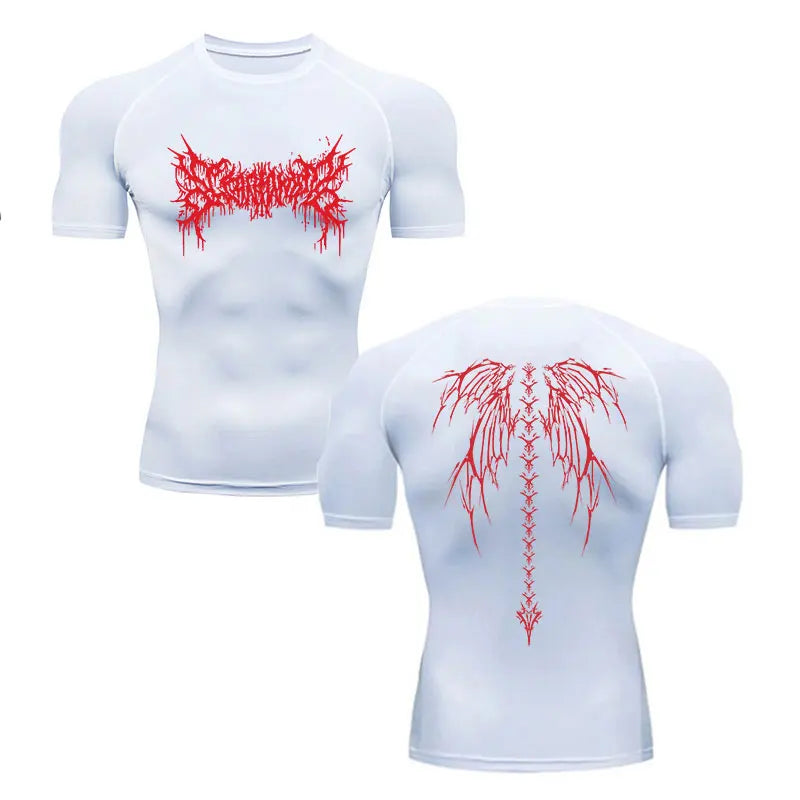 T-shirt de compression cauchemar éveillé