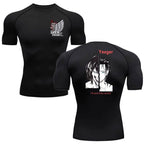 T-sirt de compression mange tes prot