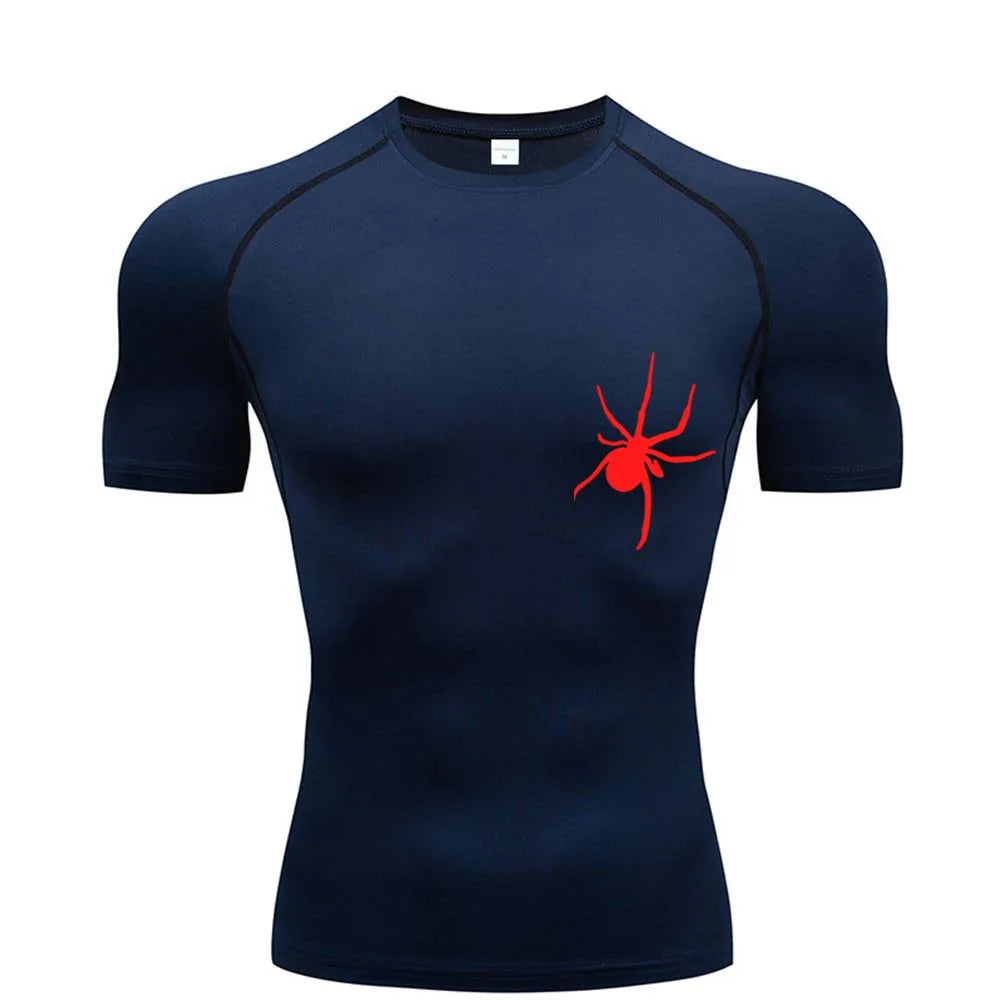 Spider compression t-shirt
