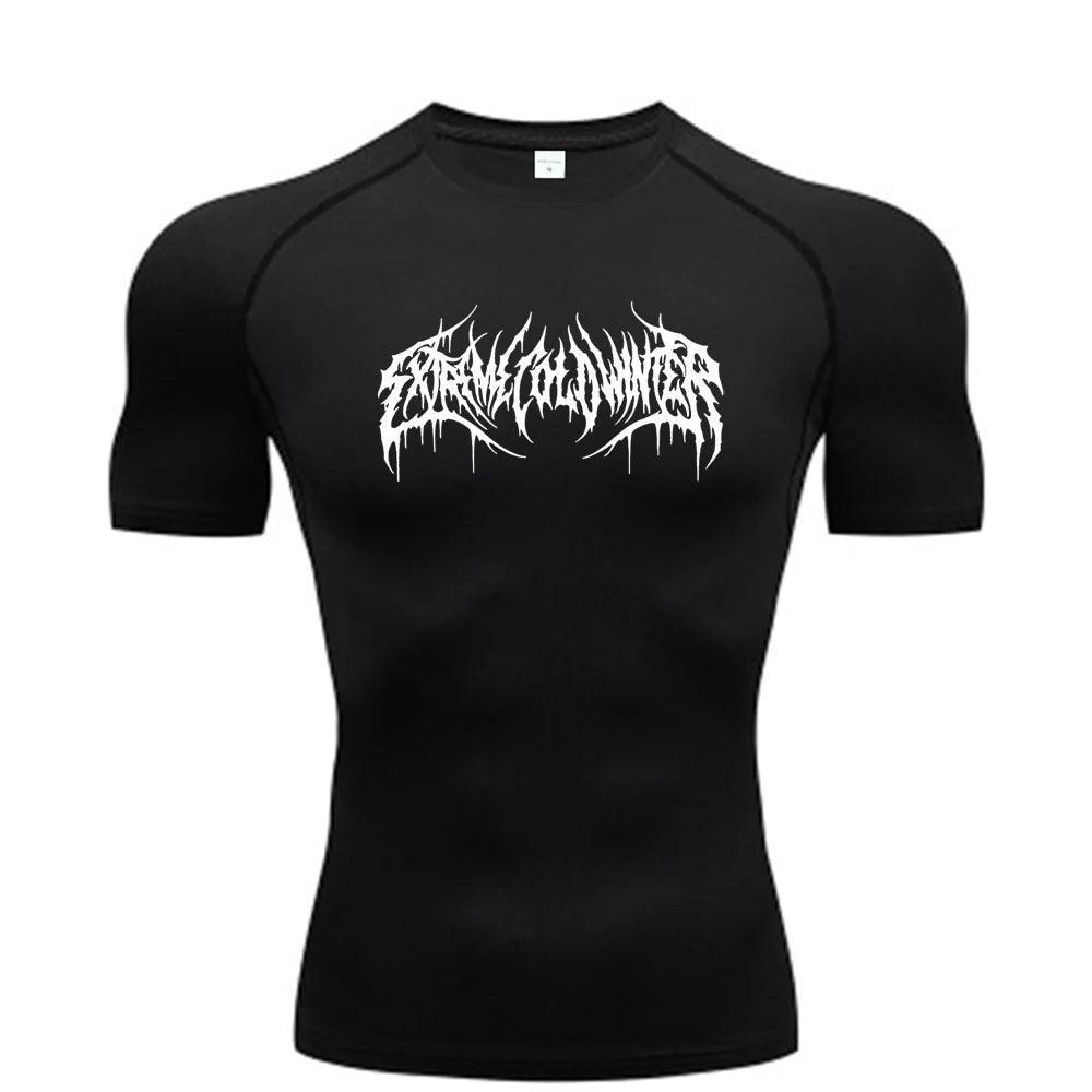 T-shirt de compression de l'obscuritée