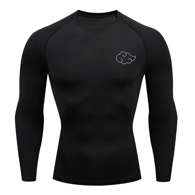 Cloud long sleeve compression shirt