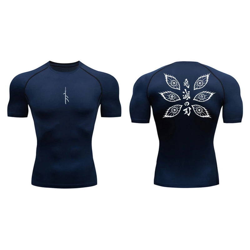 T-shirt de compression kunaï de combat